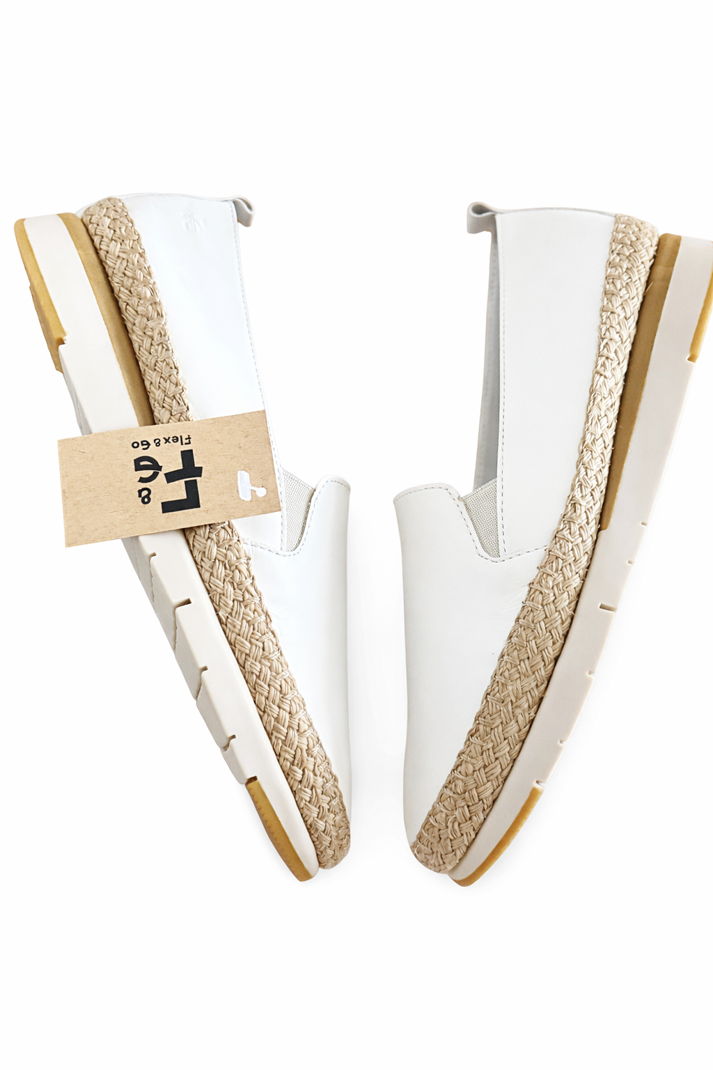 Loafer espadrille instapper Flex Fusion gold platino