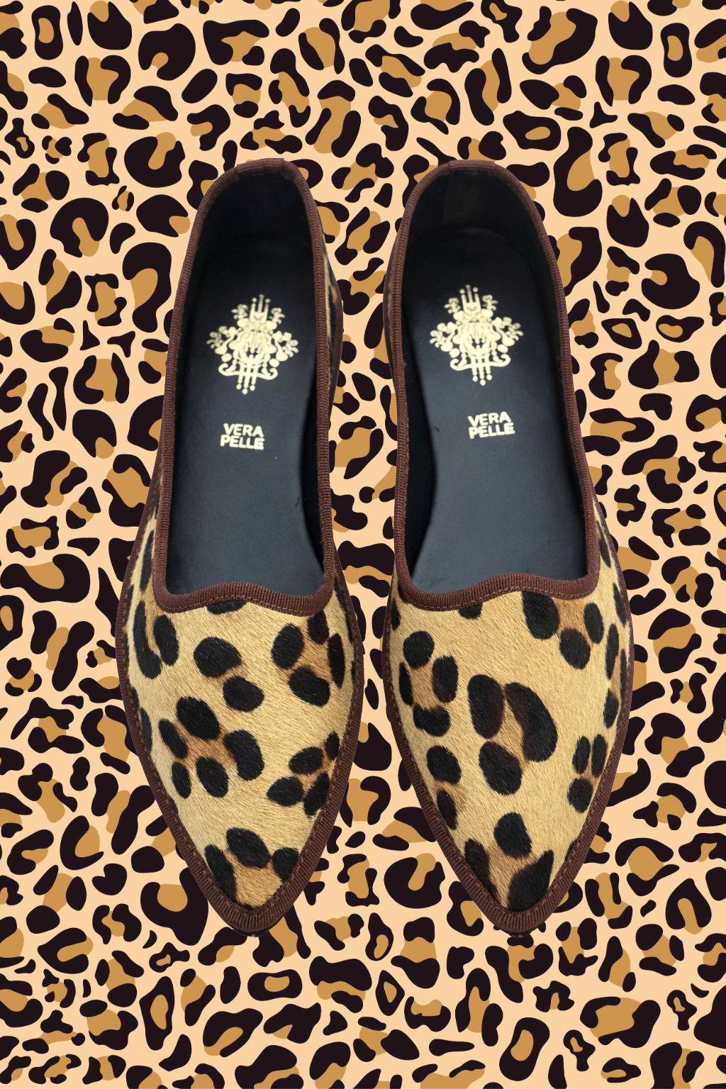 ANOUK - Friulane Leopardo Somali ballerina slippers