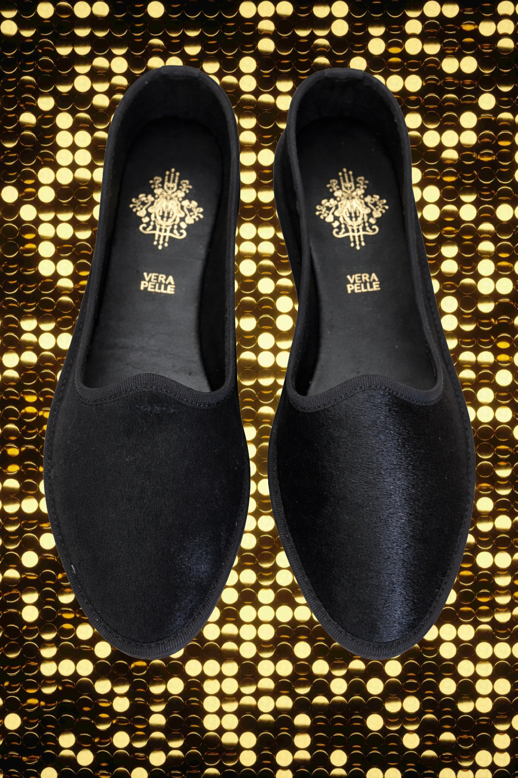 BABETTE - Friulane uni cavalino BLACK
