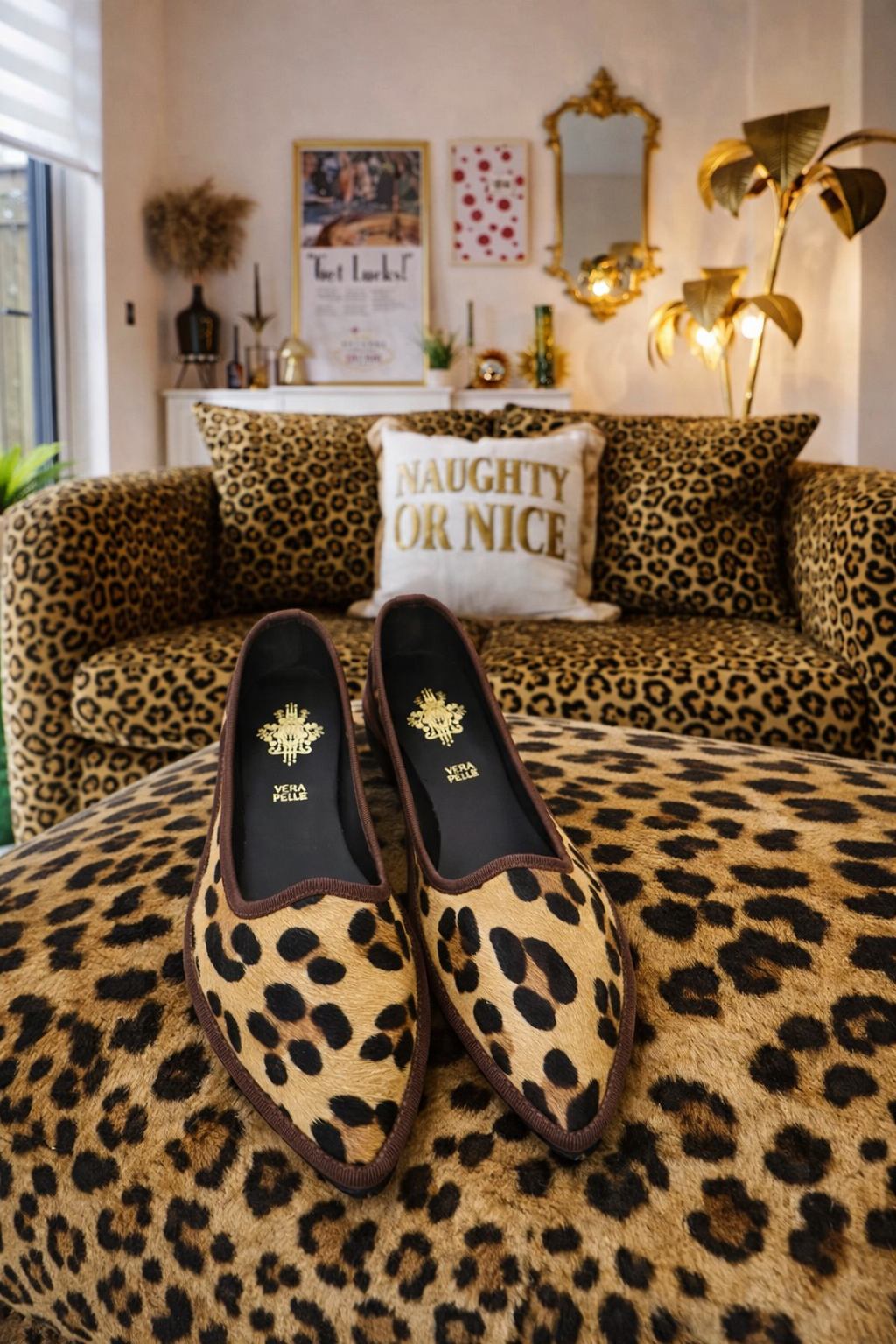 ANOUK - Friulane Leopardo Somali ballerina slippers
